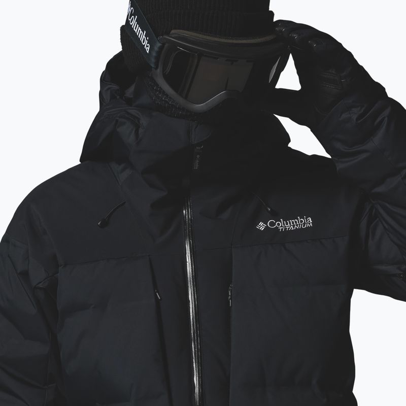 Férfi síkabát Columbia Glacier Ridge Down black 5