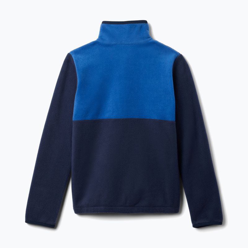 Férfi pulóver Columbia Back Bowl II Full Zip collegiate navy/mountain blue 2