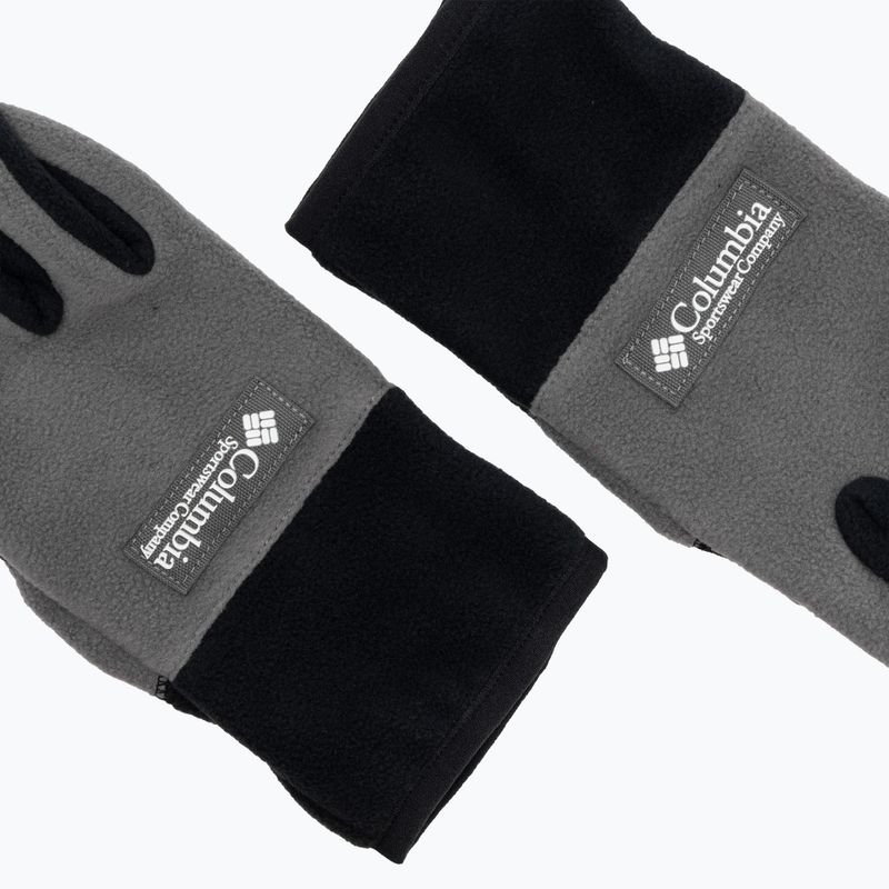 Férfi túrakesztyű Columbia Sequoia Grove city grey/black 5