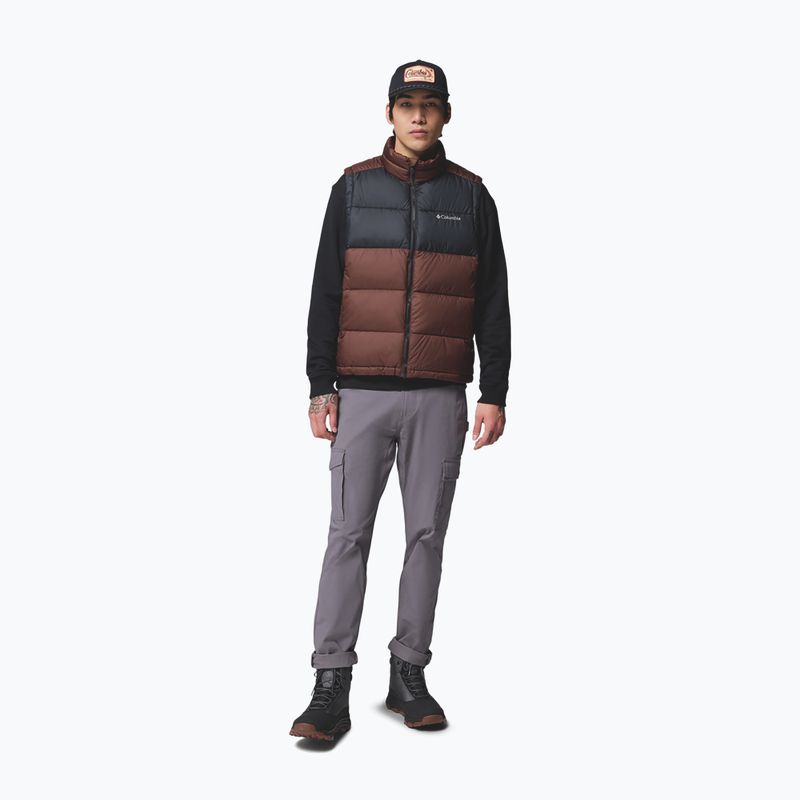Férfi ujjatlan Columbia Pike Lake II tobacco/black 2
