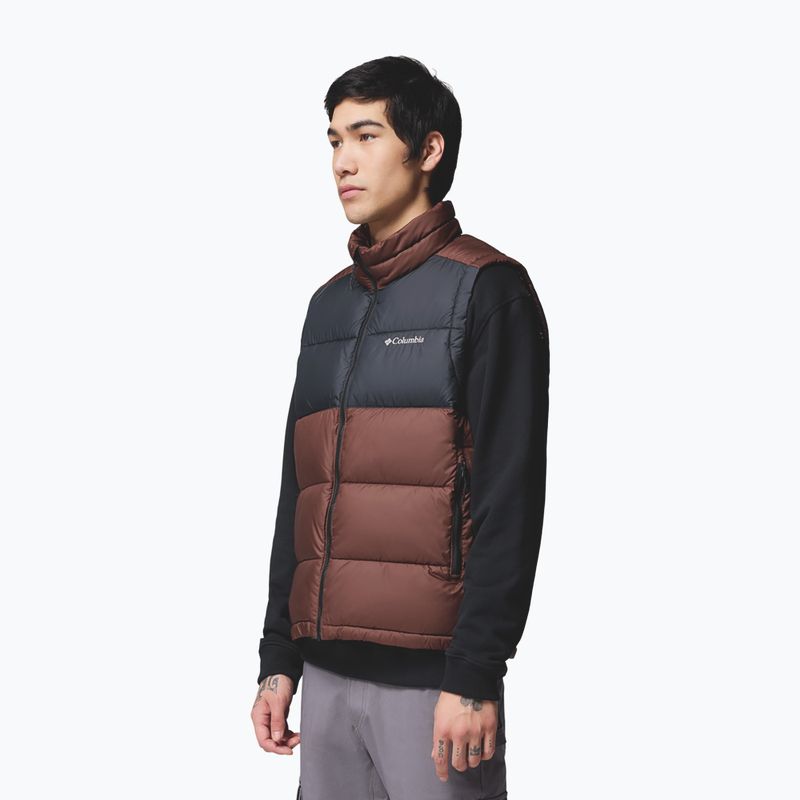Férfi ujjatlan Columbia Pike Lake II tobacco/black 5