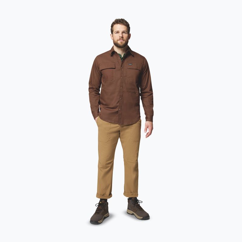 Férfi ing Columbia Landroamer Twill tobacco 2