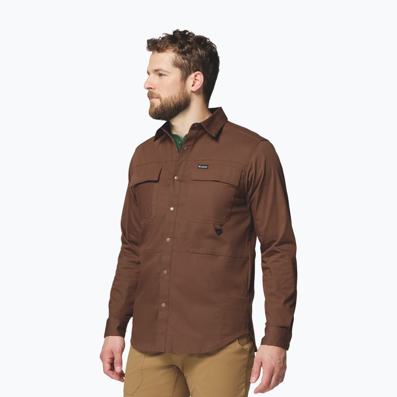 Férfi ing Columbia Landroamer Twill tobacco 4