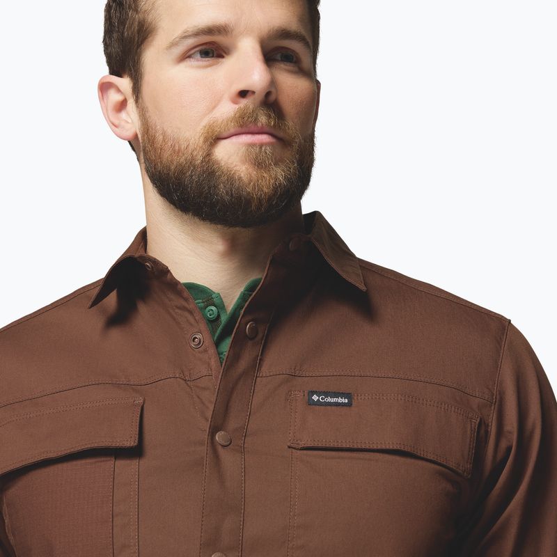 Férfi ing Columbia Landroamer Twill tobacco 6