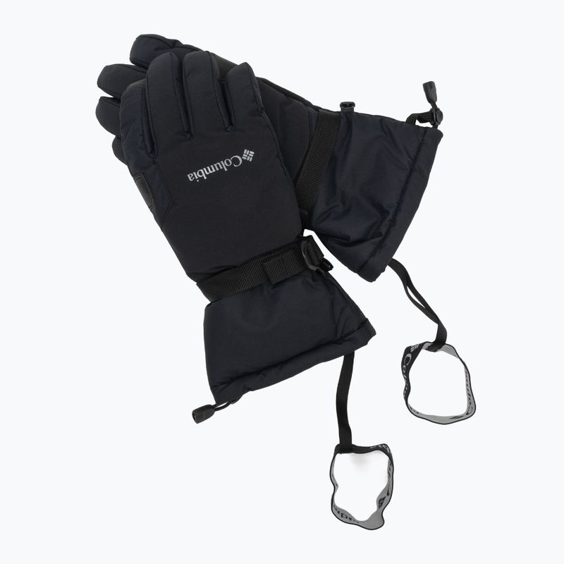 Férfi túrakesztyűk Columbia Arctic Slope Sleeker black 6