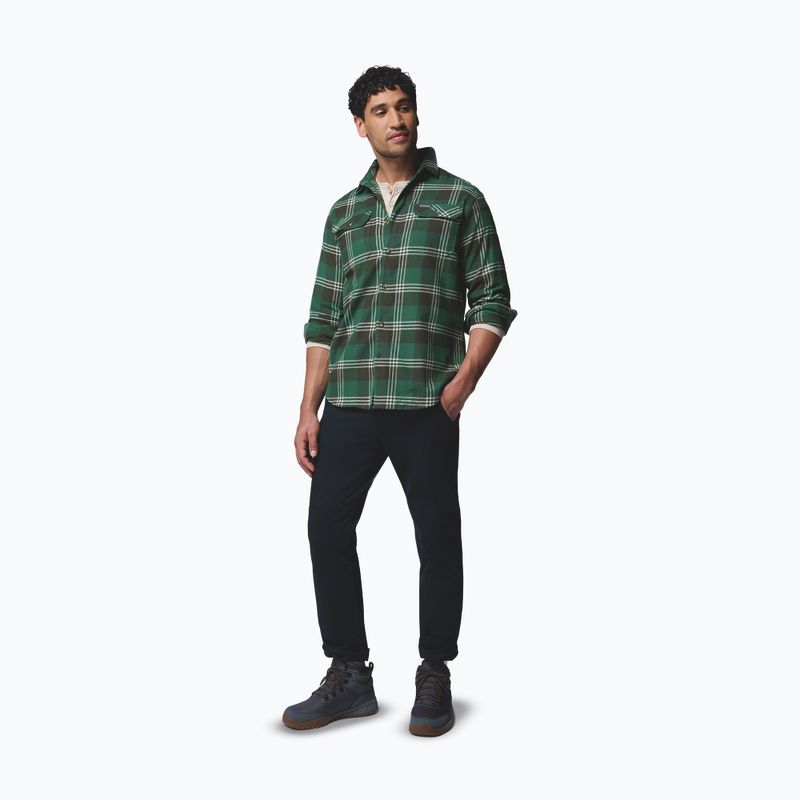 Férfi ing Columbia Flare Gun Stretch Flannel rain forest trails edge plaid 2