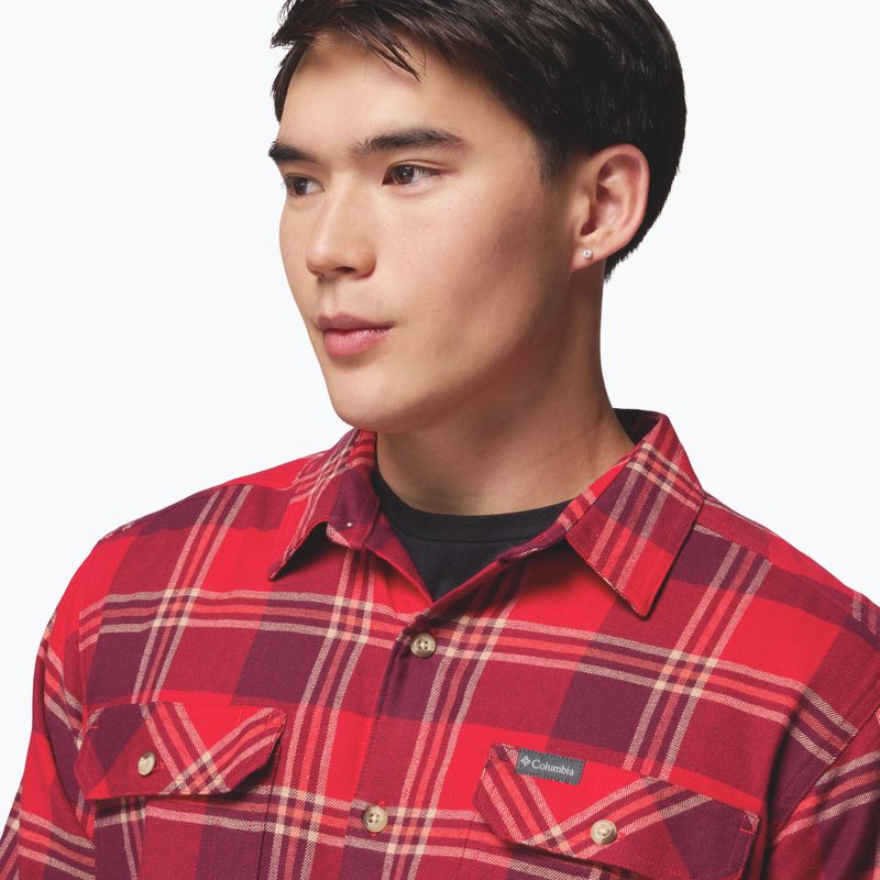 Férfi ing Columbia Flare Gun Stretch Flannel mtn red trails edge plaid 6