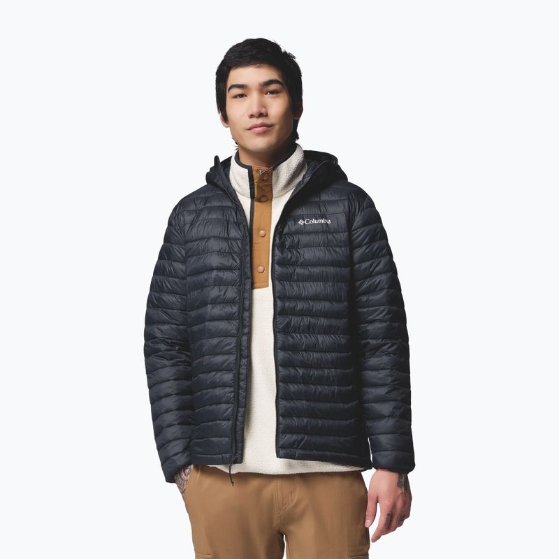 Férfi bélelt dzseki Columbia Powder Pass black 5