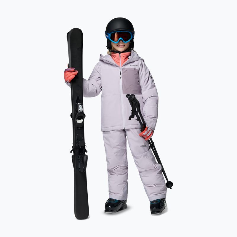 Gyerek melles sínadrág Columbia Holcomb Grove Bib lavender pearl 2