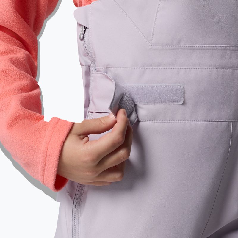 Gyerek melles sínadrág Columbia Holcomb Grove Bib lavender pearl 9