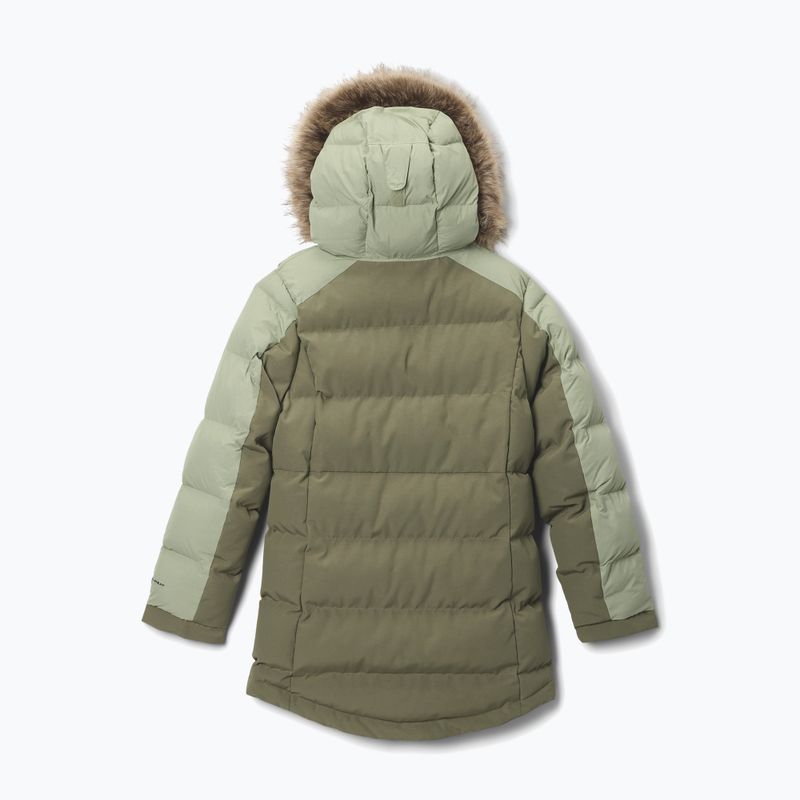 Lány bélelt dzseki Columbia Girl's Marquam Peak Fusion II stone green/safari 2