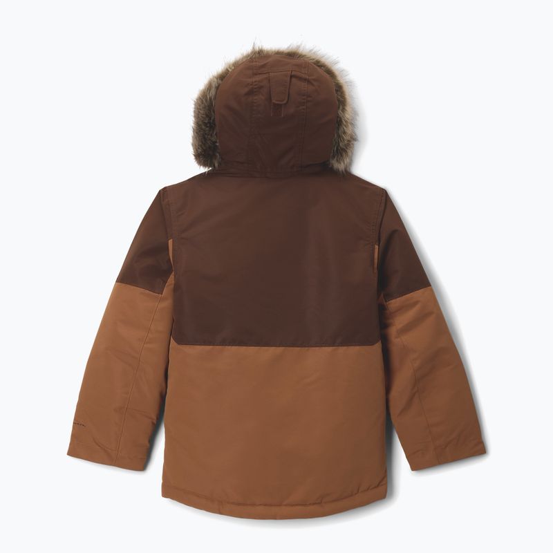 Gyerek bélelt dzseki Columbia Nordic Strider II camel brown/tobacco 9