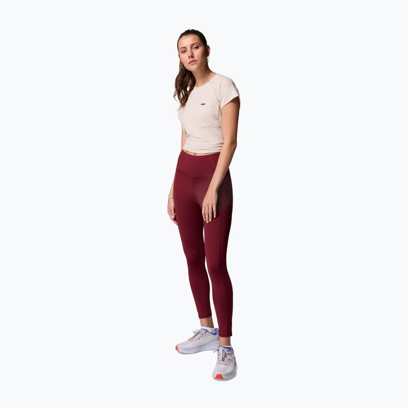 Női leggings Columbia Boundless Trek rich wine 2