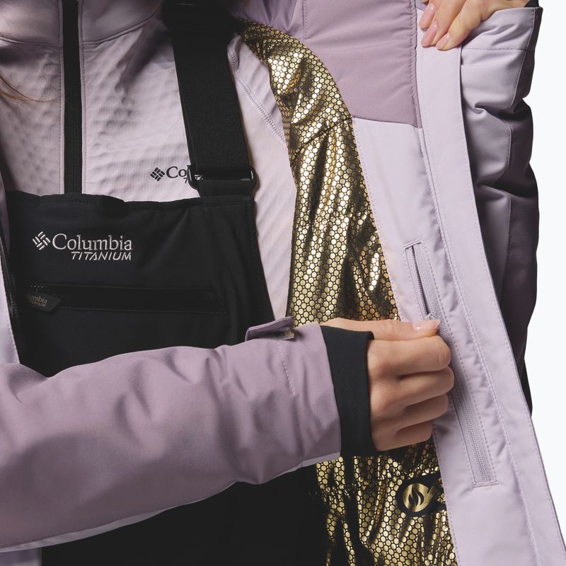 Női síkabát Columbia Highland Summit III Insulated lavender pearl/shale purple 10