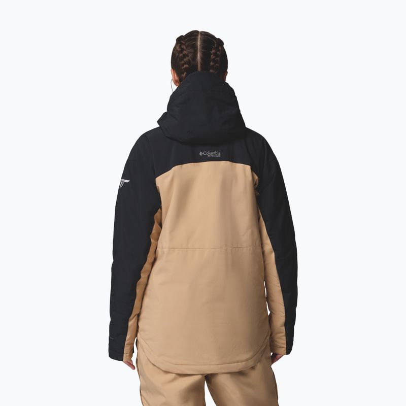 Női sídzseki Columbia Highland Summit III Insulated canoe/black 3