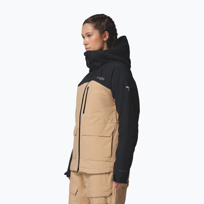 Női sídzseki Columbia Highland Summit III Insulated canoe/black 4