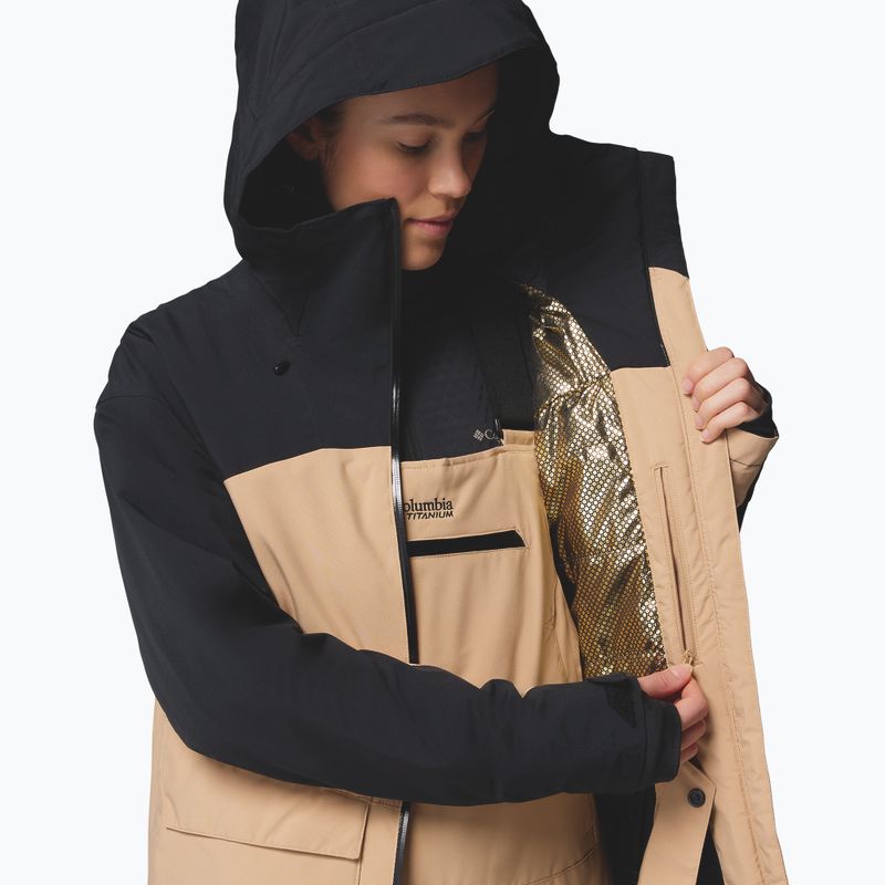 Női sídzseki Columbia Highland Summit III Insulated canoe/black 11