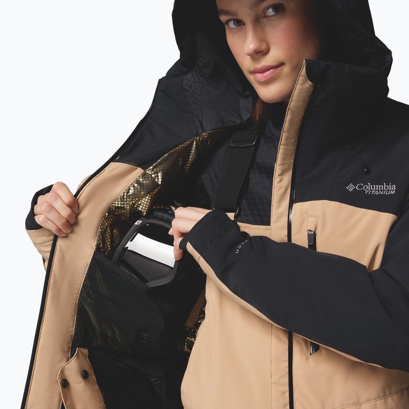 Női sídzseki Columbia Highland Summit III Insulated canoe/black 12