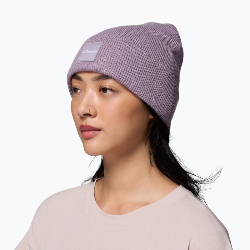 Téli sapka Columbia City Trek Heavyweight shale purple 2