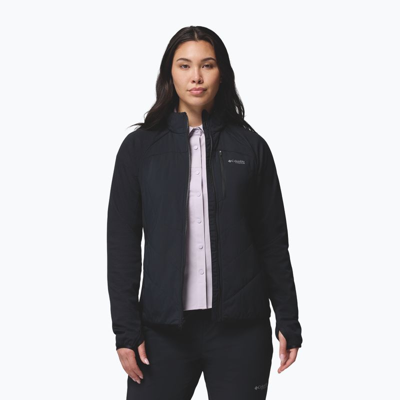 Női hibrid dzseki Columbia Arctic Crest Hybrid Full Zip fekete 5