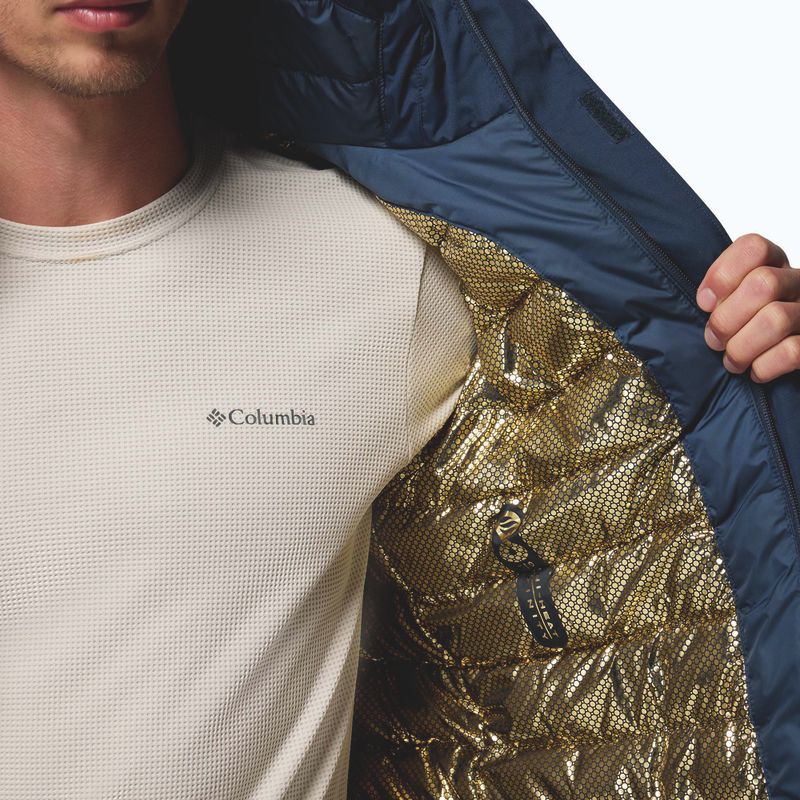 Férfi dzseki Columbia Oak Harbor II Insulated collegiate navy 9
