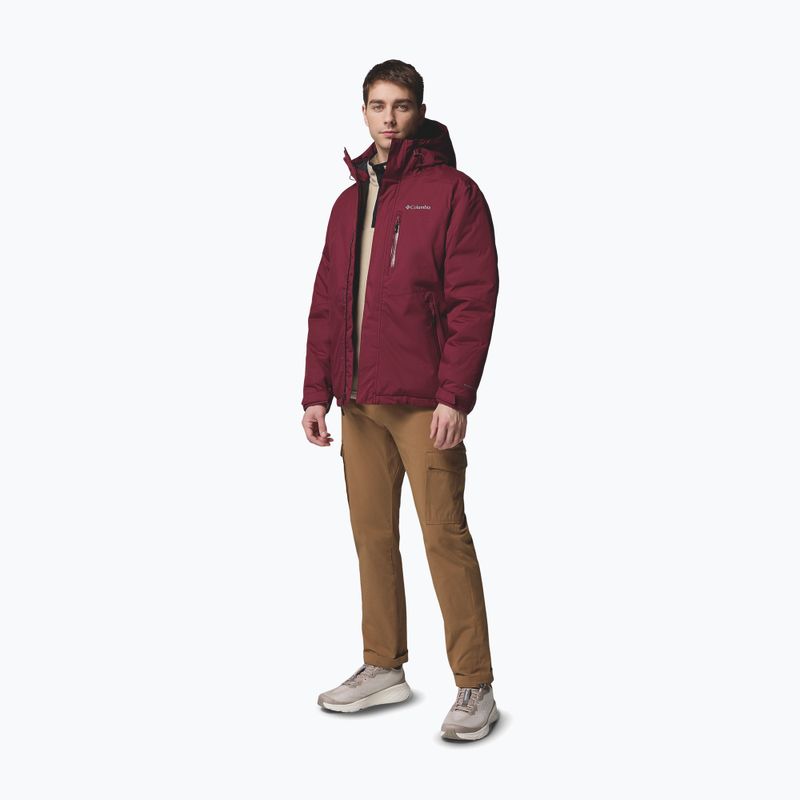 Férfi dzseki Columbia Oak Harbor II Insulated rich wine 2