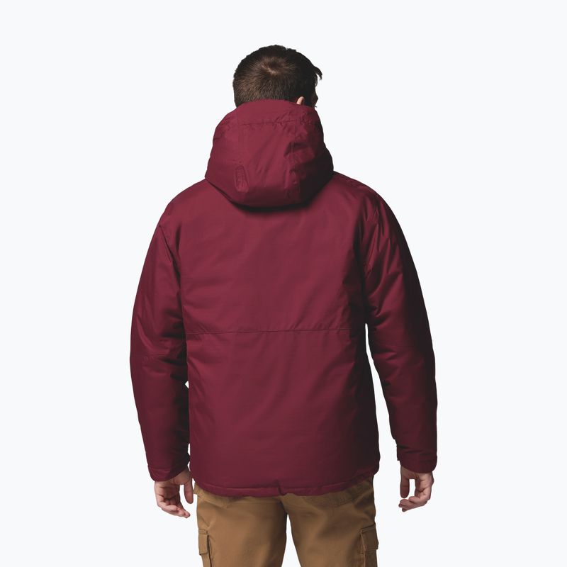 Férfi dzseki Columbia Oak Harbor II Insulated rich wine 3