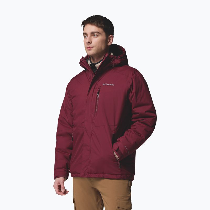 Férfi dzseki Columbia Oak Harbor II Insulated rich wine 4
