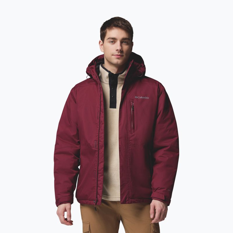 Férfi dzseki Columbia Oak Harbor II Insulated rich wine 5