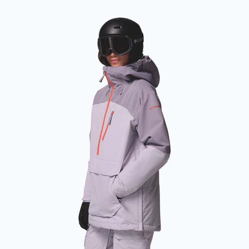 Női snowboard dzseki Columbia Coreshot Anorak lavender pearl/shale purple 4