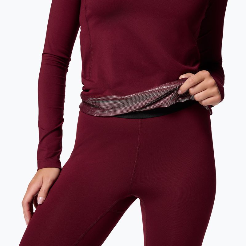Női trekking hosszú ujjú felső Columbia Midweight Stretch rich wine 7