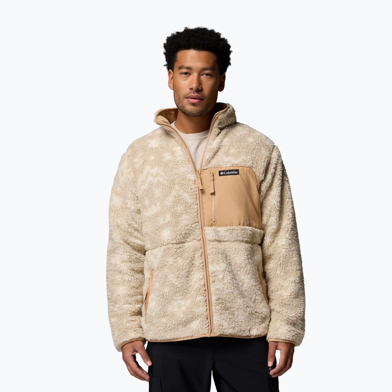 Férfi polár pulóver Columbia Winter Pass Reversible canoe/dark stone/peaked tonal