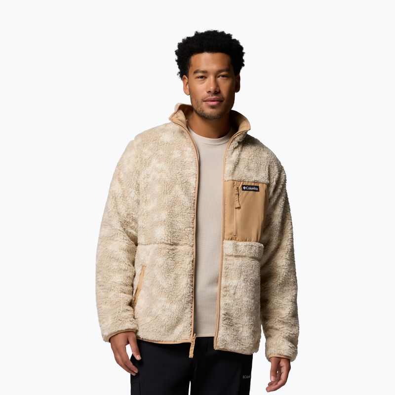 Férfi polár pulóver Columbia Winter Pass Reversible canoe/dark stone/peaked tonal 5