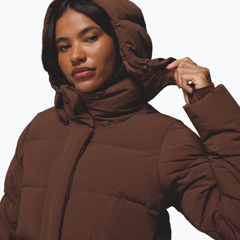 Női pufi dzseki Columbia Amaze Puff Hooded tobacco 8