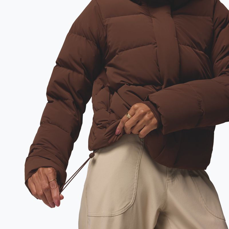 Női pufi dzseki Columbia Amaze Puff Hooded tobacco 11