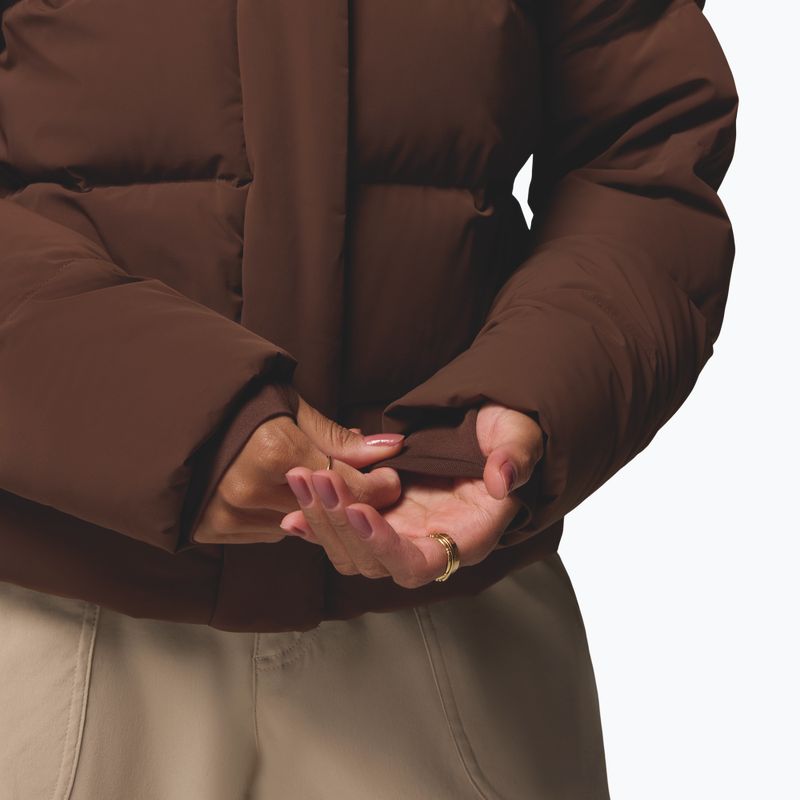 Női pufi dzseki Columbia Amaze Puff Hooded tobacco 12