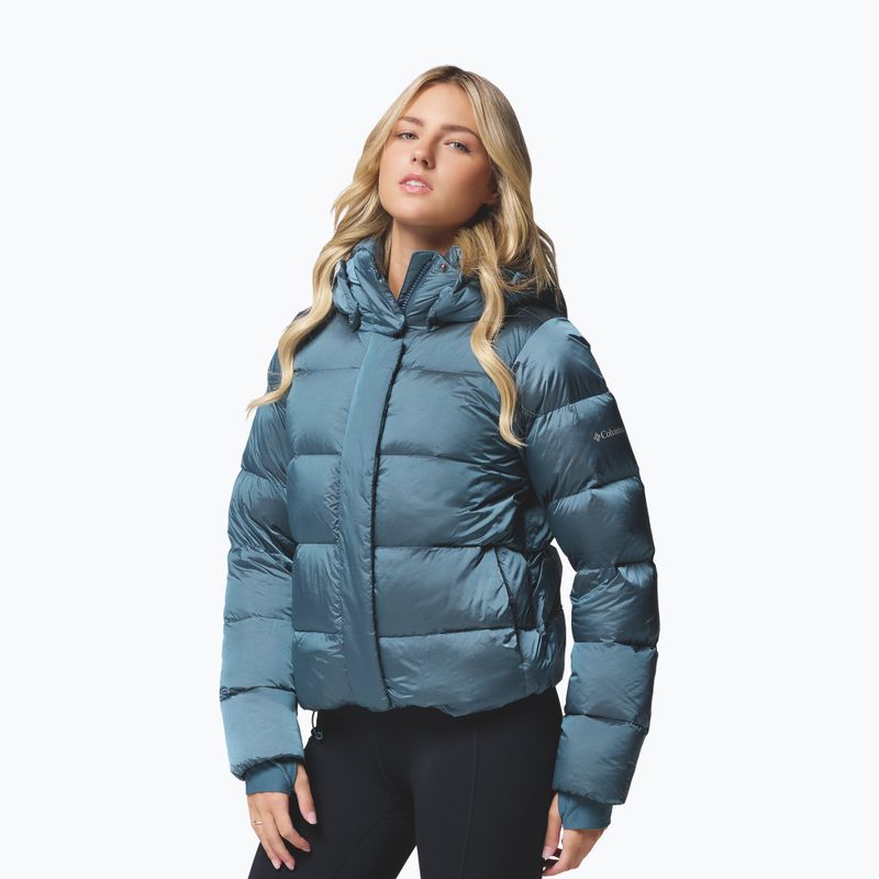 Női pehelydzseki Columbia Amaze Puff Hooded everblue high shine 4