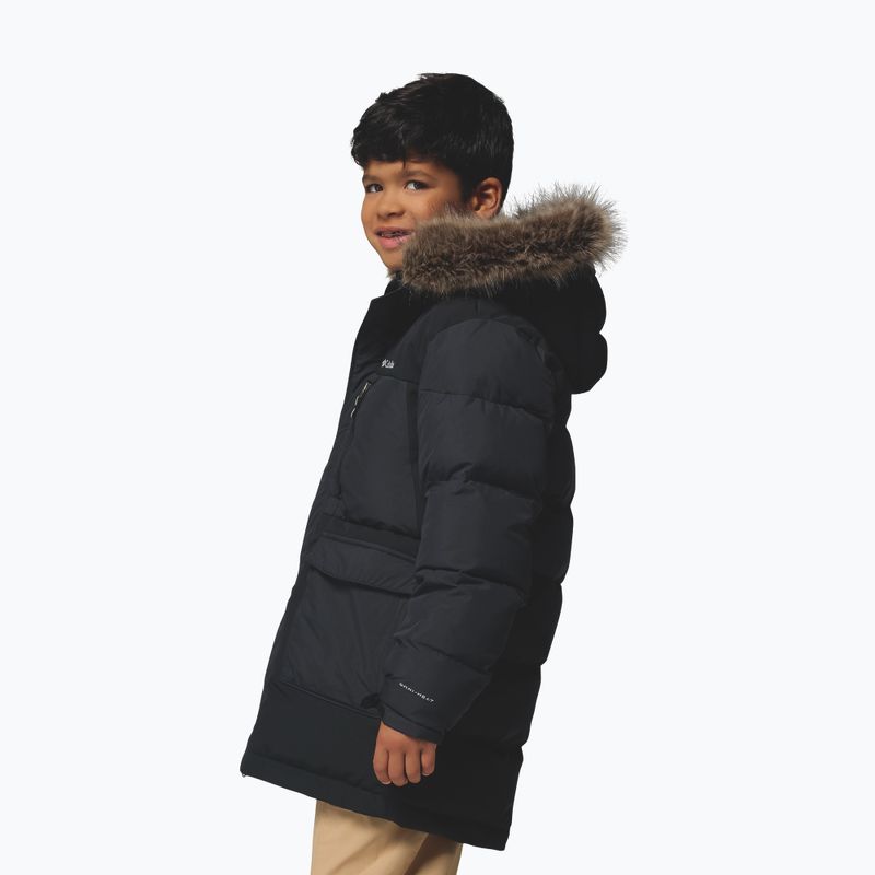 Gyerek bélelt dzseki Columbia Boy's Marquam Peak Fusion II black 4