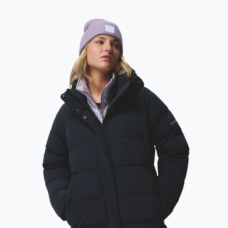 Női pufi kabát Columbia Amaze Puff Long Hooded black 7