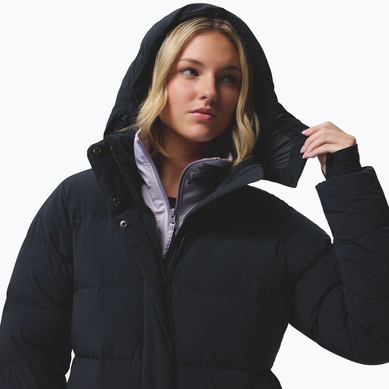 Női pufi kabát Columbia Amaze Puff Long Hooded black 9