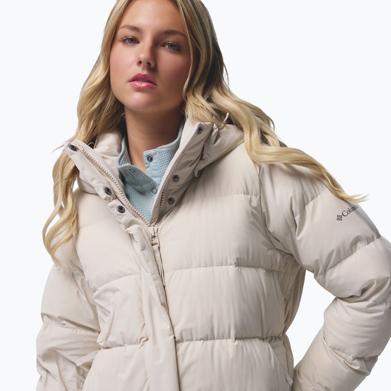 Női pehelykabát Columbia Amaze Puff Long Hooded dark stone 9
