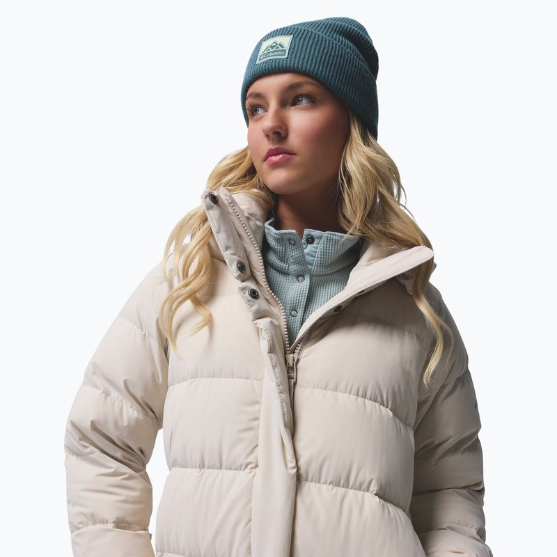 Női pehelykabát Columbia Amaze Puff Long Hooded dark stone 10