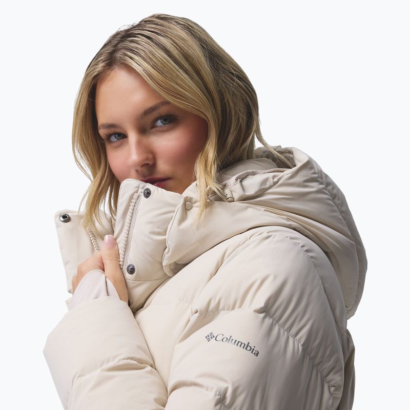 Női pehelykabát Columbia Amaze Puff Long Hooded dark stone 11