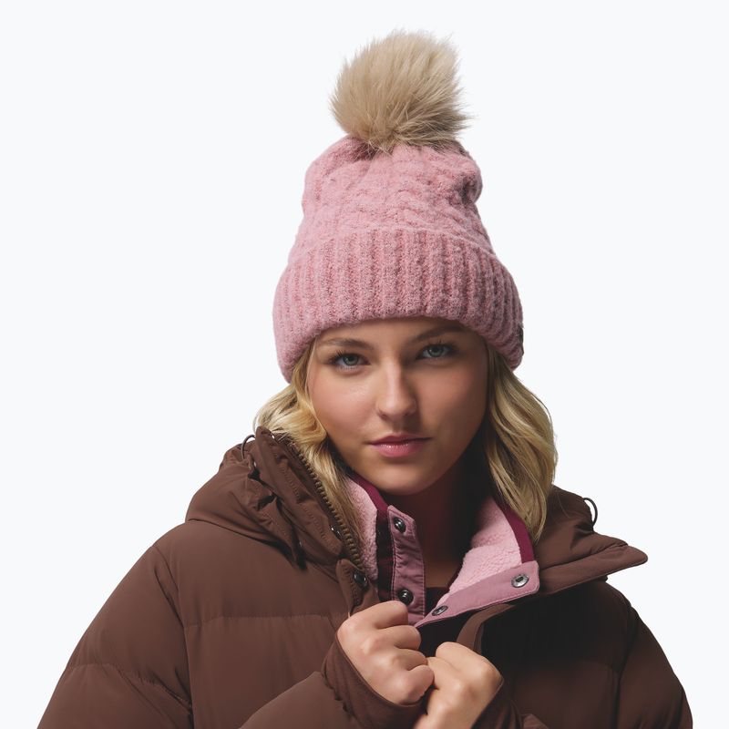 Női pehelykabát Columbia Amaze Puff Long Hooded tobacco 12