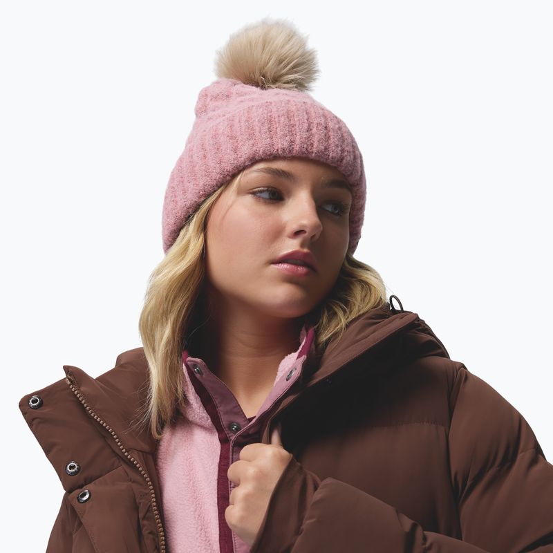 Női pehelykabát Columbia Amaze Puff Long Hooded tobacco 13