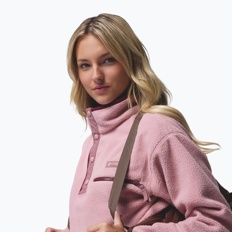 Női pehelykabát Columbia Amaze Puff Long Hooded tobacco 20