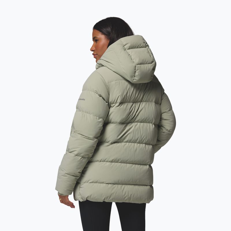 Női pehelykabát Columbia Amaze Puff Mid Hooded safari 3