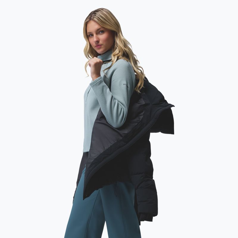 Női pufi dzseki Columbia Amaze Puff Mid Hooded black 16