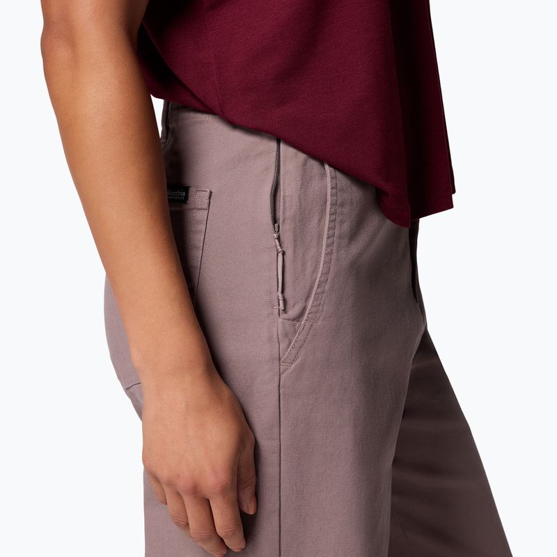 Női túranadrág Columbia ROC Straight Leg iron 7