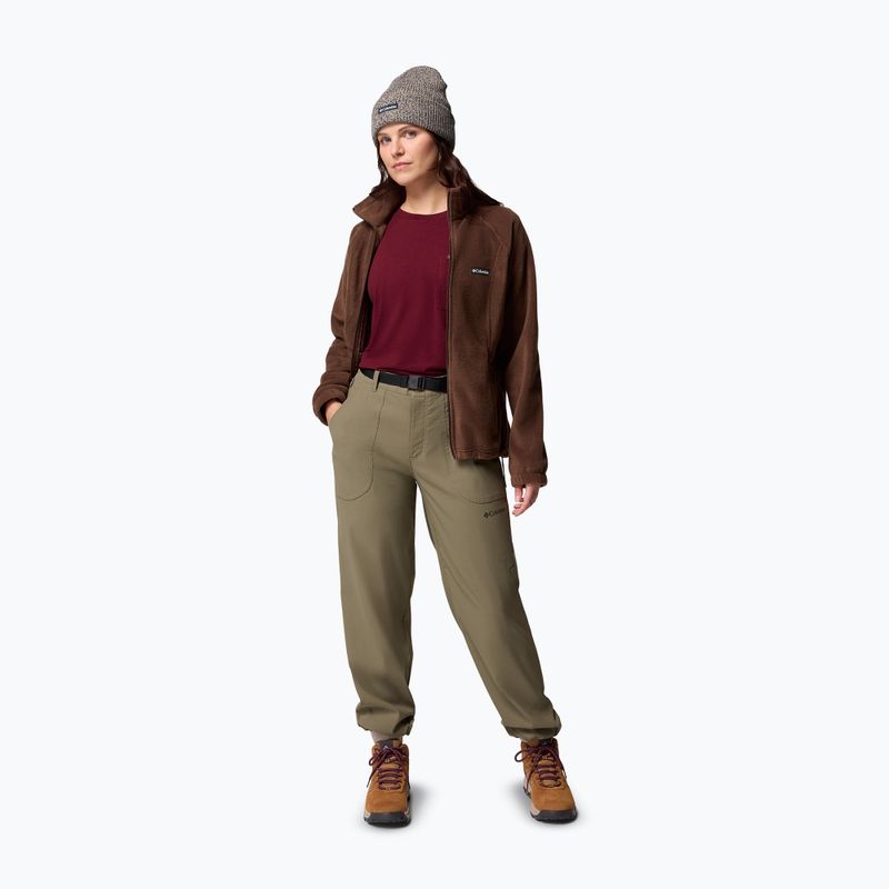 Női pulóver Columbia Benton Springs Full Zip tobacco 5